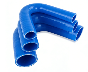 Modifications sur mesure de la couleur/taille, tuyau d'<span class=keywords><strong>admission</strong></span> d'<span class=keywords><strong>air</strong></span> de radiateur turbo en silicone à 45/90/135/180 degrés - Product Image 1