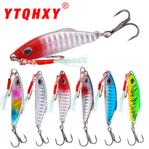 Leurre de jigging Duo 50mm 63mm, appât coulant pour la pêche au bar, avec hameçon simple et design à rainures de sang - Product Image 3