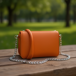 Catena in metallo ILAN per borsa 40 cm x 8 mm colore argento - Product Image 1