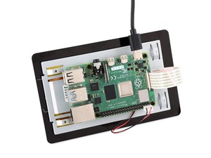 Écran tactile capacitif officiel Raspberry Pi 5 pouces 2 720*1280, écran IPS DSI 5 points pour Raspberry Pi 5/4B/3B+/3A+/3B K803 - Product Image 1
