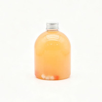 Bouteille en PET de qualité alimentaire pour soda, jetable, transparente, en plastique, pour emballage de liquides et jus, vente en gros
