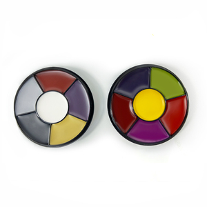 เครื่องสำอาง5สีสีเพ้นท์ร่างกายสีน้ำมันศิลปะแต่งหน้าคอสเพลย์ปาร์ตี้แฟลชสักสีทาร่างกาย - Product Image 2