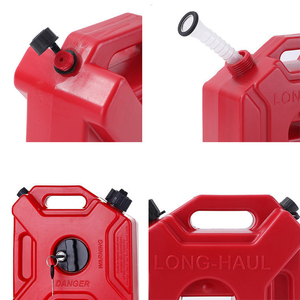 GARIDA Réservoir d'huile Tambour d'huile léger Voiture Seau de rechange Jerry Can Plastique Assurance qualité personnalisée Extérieur 3L 5L 6L 10L Essence - Product Image 6