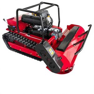 Tondeuse à fléaux télécommandée diesel 800 mm sur chenilles pour pentes, démarrage électrique - Product Image 2
