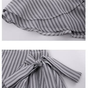 สินค้าจีนขายดีประจำฤดูร้อน ชุดเสื้อแขนสั้น 2 ชิ้นสำหรับเด็ก สินค้าใหม่ กำลังมองหาตัวแทนจำหน่าย - Product Image 6