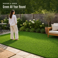 Tapis d'herbe verte artificielle pour toiture, balcon, usage extérieur, hauteur 20 mm, gazon artificiel, cesped artificiel