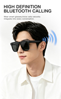 Lunettes Intelligentes BW300 : Traduction IA, Assistant Vocal, Contrôle Musical, Appels Bluetooth, Lunettes de Soleil Sport UV400, Lunettes IA 200W avec Caméra