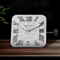 Montre de luxe entièrement sertie de diamants Moissanite VVS, style Hip Hop, automatique, verre saphir, 3ATM, bijoux pour hommes, montres mécaniques