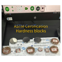 Bloques de Referencia Certificados ISO, Bloque de Dureza HV para Pruebas ASTM, Bloques Estándar de Calibración de Dureza para Durómetros
