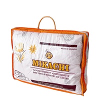 Sacs de rangement modernes personnalisés en PVC transparent imperméable pour couettes, couvre-lits et oreillers, avec poignée et fermeture éclair, pour la literie et l'usage domestique