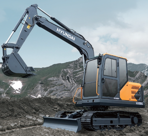 Excavadora Hidráulica Mediana HX80G de 8 Toneladas, Tipo Oruga, para Proyectos de Infraestructura Agrícola - Product Image 1