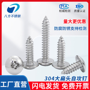 Tornillos autorroscantes de acero inoxidable de ocho direcciones M2.9 M4.8 de cabeza redonda Phillips para equipos de comunicación - Product Image 3