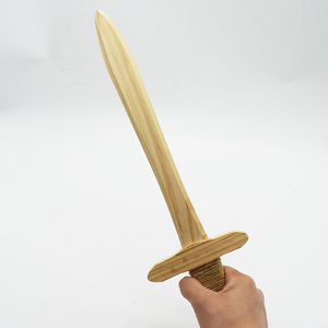 Ánh sáng-trọng lượng trẻ em Thanh Kiếm đồ chơi vui thanh kiếm bằng gỗ an toàn Gỗ Ngoài Trời chơi thanh kiếm - Product Image 2