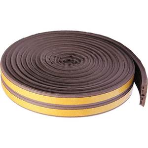 ประตูและหน้าต่างกันซึมขนาด9มม. X 6มทำจากยางดาวสีน้ำตาล - Product Image 2