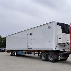 Excelente Precio, Alta Calidad, Semirremolque Refrigerado de 60T y 3 Ejes, Camiones de Carga, Remolques para Alimentos Congelados en Venta - Product Image 1