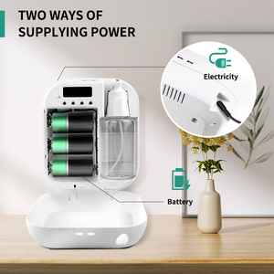 مصنع Vinescents تصميم مخصص للعلاج بالروائح العطرية أبيض اللون كهربائي سطح المكتب Difusor De Aromas Scent - Product Image 1