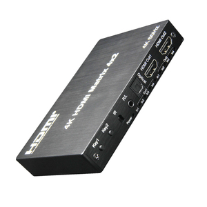 4k 60Hz HDMI Matrix 4 X2 HDMI Switch 4 in <span class=keywords><strong>2</strong></span> Out Matrix Full 3D mit EDID - Product Image 2