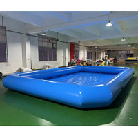 Piscine gonflable en PVC de qualité commerciale, écologique, durable, pour boule zorb/bateau à pagaies pour enfants, bateau tampon, taille personnalisable
