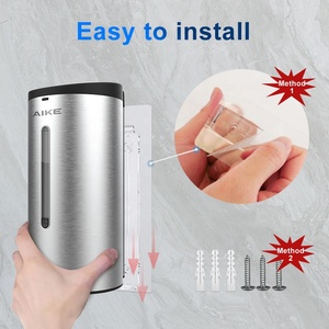 AK1205 <strong>Soap</strong> <strong>Dispenser</strong> Wall Mount Hotel Commercial Stainless Steel <strong>Automatic</strong> <strong>Soap</strong> <strong>Dispenser</strong> Black China <strong>Soap</strong> <strong>Dispenser</strong> Wholesale - Product Image 2