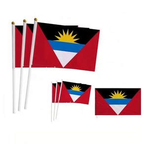 Drapeau à main du Mexique, 14*21cm, vente en gros - Product Image 3