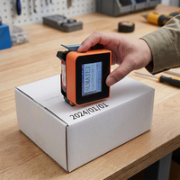 Mini imprimante à jet d'encre portable à écran tactile, séchage rapide, machine de codage de date d'expiration pour cartes, étiquettes, logos, plastique