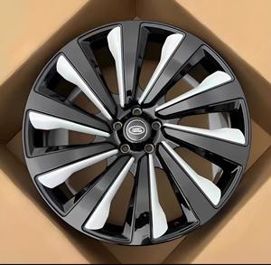 جنوط عجلات من سبائك الألومنيوم المطروق مقاس 20 و21 و22 و23 بوصة لسيارات لاند روفر رينج روفر سبورت وديفندر وديسكفري - Product Image 2