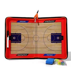Nouveau tableau d'entraînement de basketball, tableau tactique magnétique pour entraîneurs, kit avec effaçable à sec, stylo marqueur et sac à fermeture éclair - Product Image 2