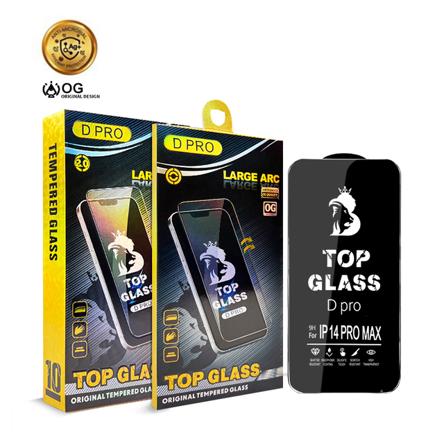 Premium OG Screen Protector for Iphone 17 16 15 14 13 Pro Max Tempered Glass Screen Protector
