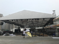 Truss de scène extérieur en alliage d'aluminium certifié TUV, montage facile, truss DJ
