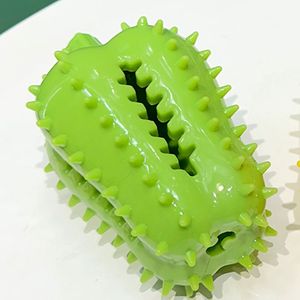 ของเล่นยาง TPR รูปพริกไทยสำหรับสุนัข ช่วยขัดฟันและกัดแทะ ของเล่นสัตว์เลี้ยงแบบมีช่องใส่อาหาร ช่วยทำความสะอาดฟัน - Product Image 5