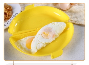 Creatore di Omelette in Plastica Personalizzabile con Logo, Antiaderente, Adatto al Microonde, per Uova Poché - Product Image 3