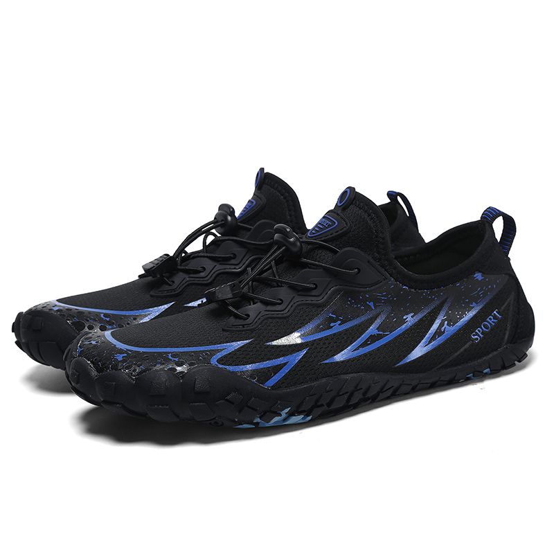 Ботинки резиновые для мужчин и женщин, быстросохнущие спортивные пляжные туфли для отдыха на открытом воздухе