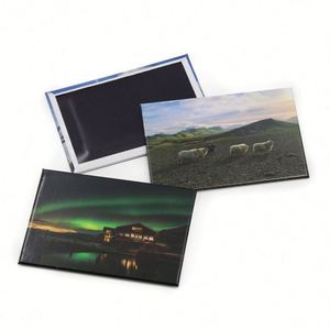 High Wholesale Top Quality Customized Natural Scenery Pictures Souvenir Gift Tin Refrigerator Magnet - Product Image 1
