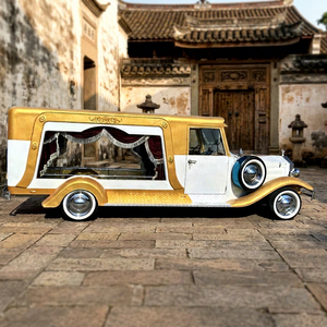 Cercueil électrique rétro tendance, chariot funéraire, cercueil électrique personnalisé Bach, cercueil maître électrique - Product Image 1