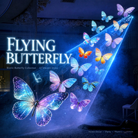 Drone Papillon Bionique Volant RC Télécommandé LED pour Scène, Événements, Mariage, DJ - Nouveauté et Vente Flash