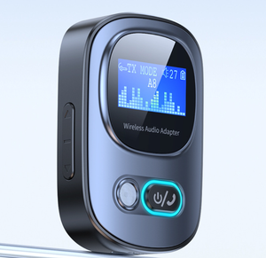 <span class=keywords><strong>Bluetooth</strong></span> MP3 プレーヤー LCD ディスプレイ ワイヤレス ステレオ オーディオ ミュージック レシーバー トランスミッター - Product Image 1