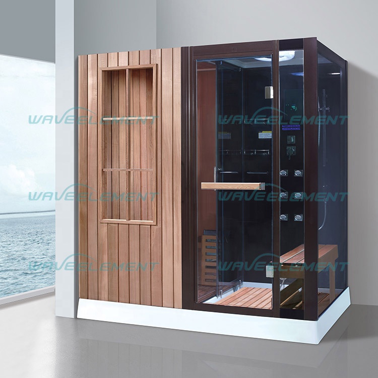 Wood steam room/ steam and sauna room/ sauna and steam combined room