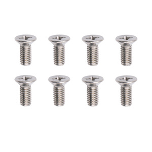 Boulons de montage de disque de frein 93600-06014-0H pour Honda, lot de 4, pièces de rechange argentées - Product Image 4
