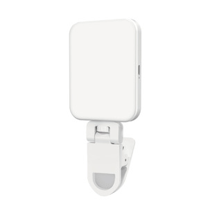 Lampe magnétique pour téléphone portable, température de couleur réglable 2500K-9900K, pour diffusion en direct, vidéoconférence et selfie - Product Image 2