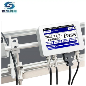 Máquina de impresora de chorro de tinta con bolsa de caja de cartón en línea automatizada con sistema de cinta transportadora - Product Image 1