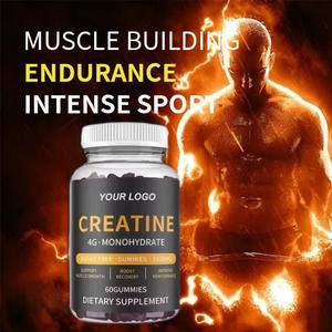 Gomitas de Monohidrato de Creatina a medida de nutrición deportiva de próxima generación, suplementos energéticos previos al entrenamiento para gomitas de culturismo para adultos - Product Image 4