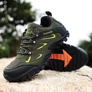 <span class=keywords><strong>Scarpe</strong></span> da corsa da trekking sportive <span class=keywords><strong>basse</strong></span> in pelle antiscivolo da uomo - Product Image 6