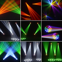 Luz Móvil de Cabeza para Escenario de 200W, BSW LED, Gobo, Anillo de Luz, Tira de Luz, Prisma, Efecto Arcoíris, Equipo de DJ para Conciertos, Discotecas