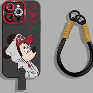Custodia per telefono personalizzata in Silicone materiale cartone animato cappello carino <span class=keywords><strong>topolino</strong></span> custodia per telefono è adatto solo per <span class=keywords><strong>iPhone</strong></span> - Product Image 3
