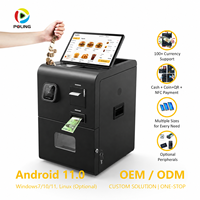 Système de point de vente (PDV) avec écran tactile de 10,1 pouces, recycleur de monnaie, distributeur de pièces, imprimante, prise en charge SDK, kiosque de paiement en espèces pour magasin de détail