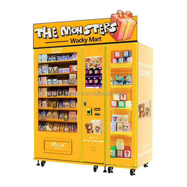 Wholesale Price Lucky Box Vending Machine with QR Code Payment Hot Selling 24hour TouchScreen SDK