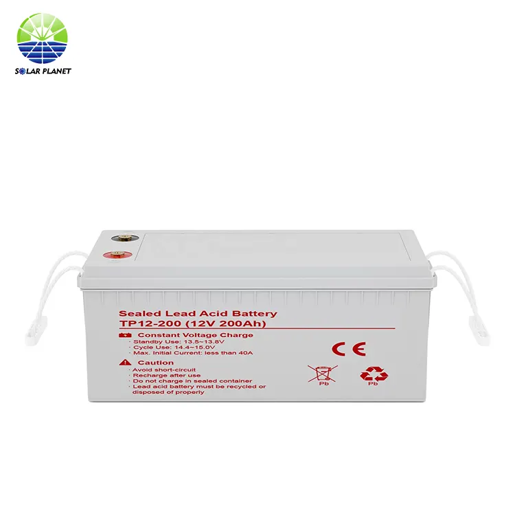 SOLAR PLANET 12V 200Ah 250Ah Volt 100Ah Lead Acid Lead Acid Battery For Home Use