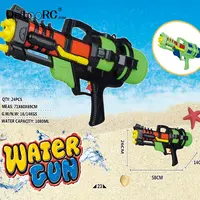 Detoo Pistolas डे पानी 2020 समुद्र तट खिलौने बड़ा आकार पानी बंदूक शूटिंग आउटडोर गर्मियों खिलौने बच्चों के लिए