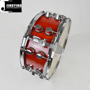 2024 Jingying Music Marching Snare Drums, prix <span class=keywords><strong>de</strong></span> gros haut <span class=keywords><strong>de</strong></span> gamme 14x5.5 pouces 9 couches Birch Lacquer Snare Drums - Product Image 2