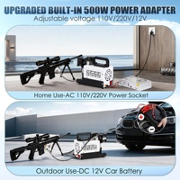 Compresseur d'air PCP TUXING 12V, nouveau design, mini, léger, haute pression, sans huile, 300 bar, 30 MPa, 4500 PSI, pour paintball, plongée, réservoir d'air